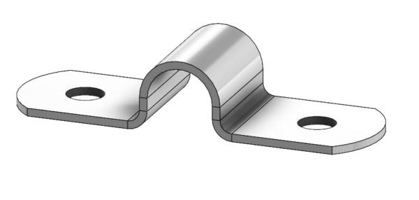 Fig. 231OD Two Hole Pipe Strap for OD Sizes