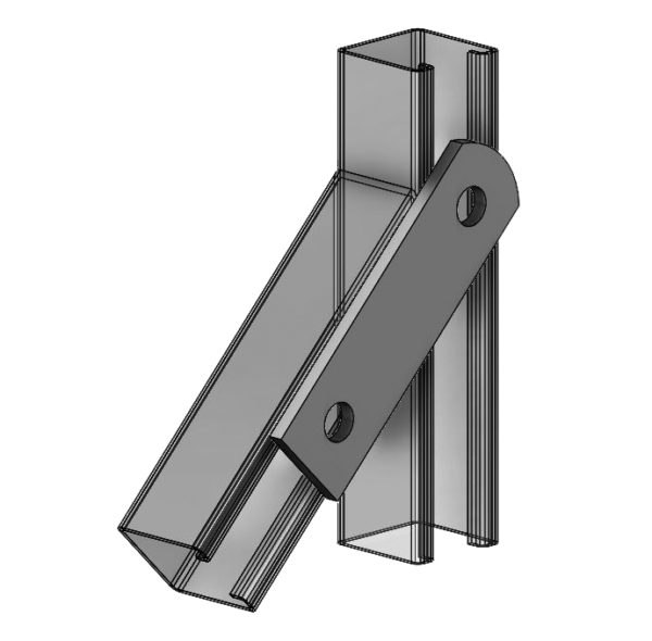 Fig. 9009FF 2-Hole Swivel Plate 1-5/8" x 5-1/4"