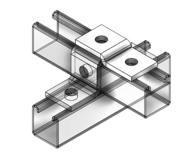 Fig. 9058ZF 2-Hole Offset "Z" Support