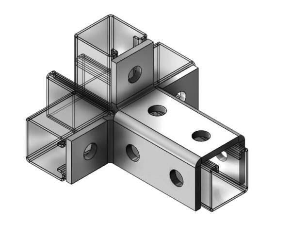 Fig. 9077WF 9-Hole Triple Wing Connection