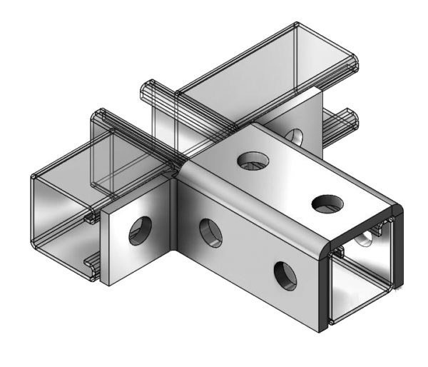 Fig. 9078WF 8-Hole Double Wing Connection