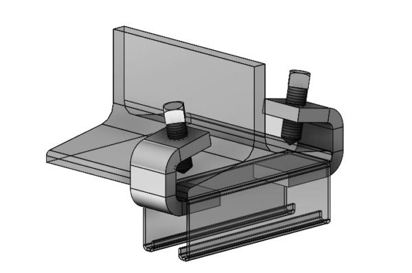 Fig. 9083BC Strut Beam Clamp, Heavy Duty, 3/8" Thick