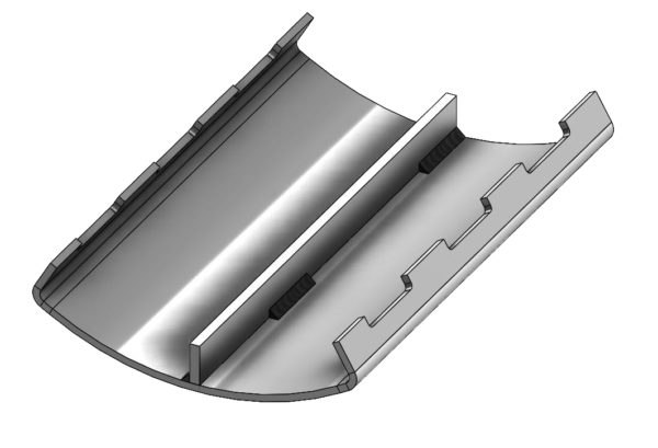 Fig. 1904 3" Pipe Covering Protection Saddle
