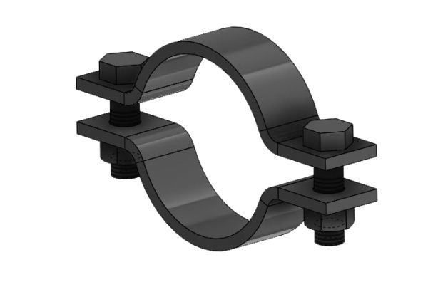 Fig. 216 Heavy Duty Two Bolt Pipe Clamp