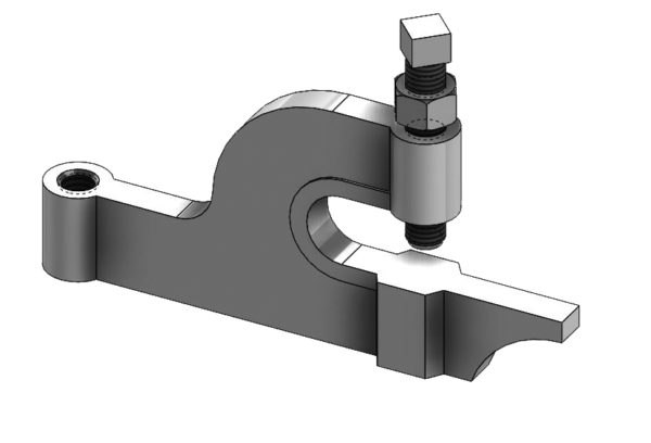 Fig. 25L Extended C-Clamp With Locknut