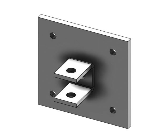 Fig. 67 Concrete Clevis Plate