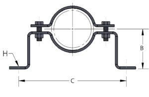 EMPIRE Figure 95 Offset Pipe Clamp
