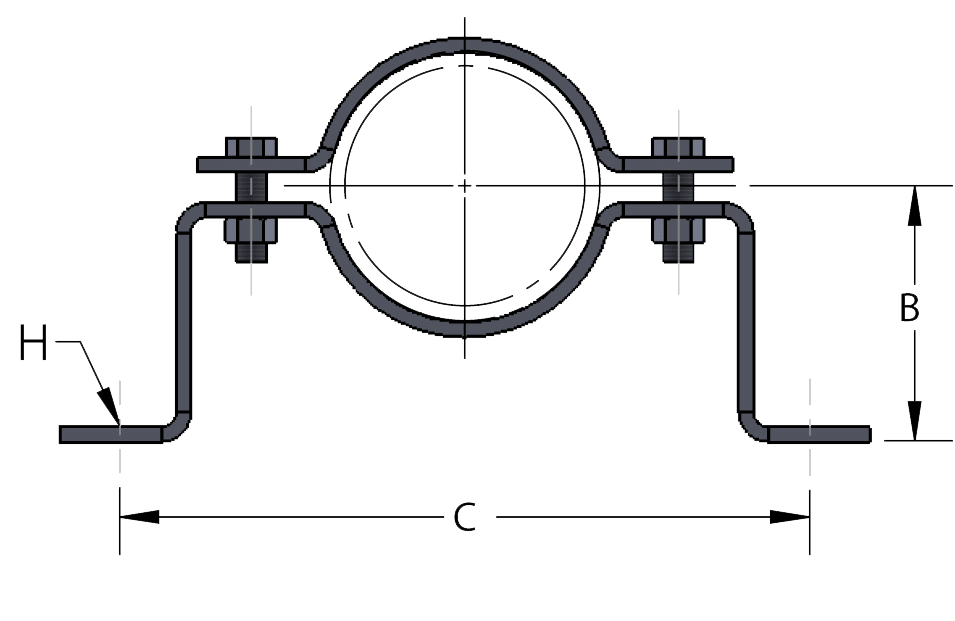 EMPIRE Figure 95 Offset Pipe Clamp