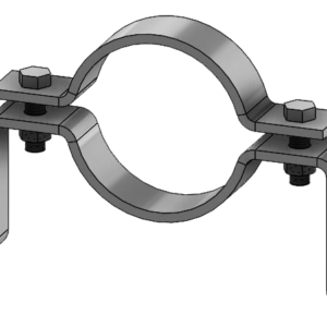 AIS Compliant Offset Pipe Clamp for Ductile Iron Pipe