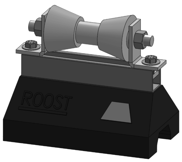 7510RT7100ZR Rooftop Block Roller Support Empire Intudstires